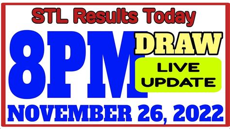 stl bukidnon result today 8pm live youtube|STL Result History .